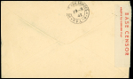 Lettre en franchise pour la Grande Bretagne avec CAD 2 cercles "Poste aux armées FFL5" (1942 - 1ere DFL". TB