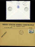 Ensemble de 51 plis avion et premiers vols concernant la Tunisie + 4 plis de la seconde guerre mondiale dont un message Croix-Rouge