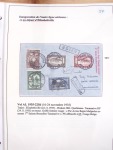 Collection de 82 plis dans un classeur de bureau blanc avec descriptions : "Dix-huit ans de liaisons postales aériennes avec Madagascar (1929 - 1946)"