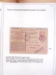 Collection de 82 plis dans un classeur de bureau blanc avec descriptions : "Dix-huit ans de liaisons postales aériennes avec Madagascar (1929 - 1946)"