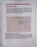 48 plis dans un classeur de bureau blanc : L'aviation en Tunisie (1916 - 1946) dont accident de Burello à Marignane (9.2.38) et une lettre par avion AFF n°269