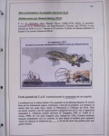 48 plis dans un classeur de bureau blanc : L'aviation en Tunisie (1916 - 1946) dont accident de Burello à Marignane (9.2.38) et une lettre par avion AFF n°269