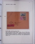48 plis dans un classeur de bureau blanc : L'aviation en Tunisie (1916 - 1946) dont accident de Burello à Marignane (9.2.38) et une lettre par avion AFF n°269