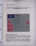 48 plis dans un classeur de bureau blanc : L'aviation en Tunisie (1916 - 1946) dont accident de Burello à Marignane (9.2.38) et une lettre par avion AFF n°269
