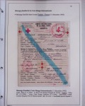 48 plis dans un classeur de bureau blanc : L'aviation en Tunisie (1916 - 1946) dont accident de Burello à Marignane (9.2.38) et une lettre par avion AFF n°269