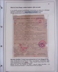 48 plis dans un classeur de bureau blanc : L'aviation en Tunisie (1916 - 1946) dont accident de Burello à Marignane (9.2.38) et une lettre par avion AFF n°269