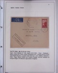 48 plis dans un classeur de bureau blanc : L'aviation en Tunisie (1916 - 1946) dont accident de Burello à Marignane (9.2.38) et une lettre par avion AFF n°269