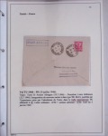 48 plis dans un classeur de bureau blanc : L'aviation en Tunisie (1916 - 1946) dont accident de Burello à Marignane (9.2.38) et une lettre par avion AFF n°269