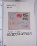 48 plis dans un classeur de bureau blanc : L'aviation en Tunisie (1916 - 1946) dont accident de Burello à Marignane (9.2.38) et une lettre par avion AFF n°269
