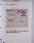 48 plis dans un classeur de bureau blanc : L'aviation en Tunisie (1916 - 1946) dont accident de Burello à Marignane (9.2.38) et une lettre par avion AFF n°269