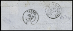 Ballon monté : n°29 OBL étoile muette + CAD "Paris (60)" (4 oct 70) sur ballon monté pour Kervenic près Vannes avec transit St Denis (4 oct) et arrivé Vannes (16 oct)