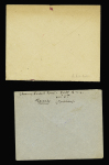 4 lettres 1940 - 1945 : école des marins radios Port-Louis, dépôt de chars 507 Vannes, dépôt de chars de combat et n°652 OBL Pontivy (1945) sur lettre