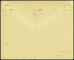 Lettre en franchise de Vannes (1941) avec griffe violette "Gericht des Feldkdtr 750" (tribunal de la Feldkommandantur). TB
