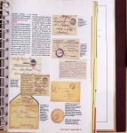 Album Safe brun contenant 50 plis et documents 14 - 18 et 39 - 45 du Morbihan dont prisonniers allemands de la première guerre mondiale