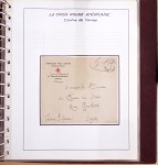 Album Safe brun contenant 50 plis et documents 14 - 18 et 39 - 45 du Morbihan dont prisonniers allemands de la première guerre mondiale