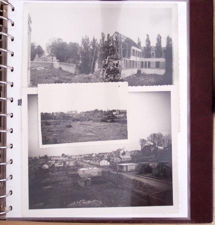 Album Safe brun contenant 50 plis et documents 14 - 18 et 39 - 45 du Morbihan dont prisonniers allemands de la première guerre mondiale
