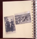 Album Safe brun contenant 50 plis et documents 14 - 18 et 39 - 45 du Morbihan dont prisonniers allemands de la première guerre mondiale