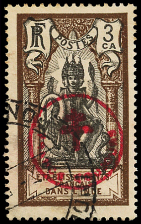 N°230E  3ca. brun-violet et noir, FRANCE TOUJOURS,