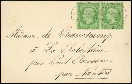 LE NON DENOMME N°1 N°20 PAIRE obl. càd R. St Domque