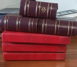 1885-1987, joli ensemble de MONACO en 6 classeurs,