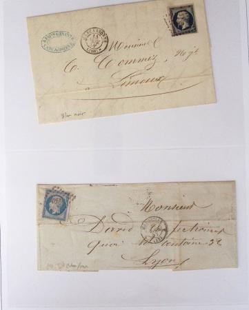 1849-1900, Collection de 61 lettres classiques et Sage,
