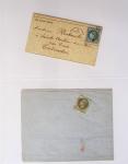 1849-1900, Collection de 61 lettres classiques et Sage,