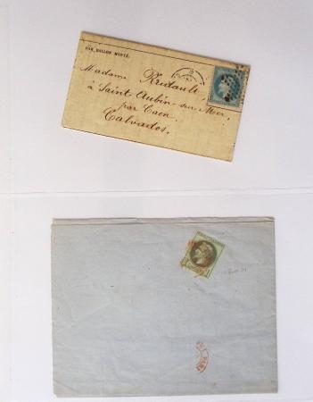 1849-1900, Collection de 61 lettres classiques et Sage,
