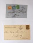 1849-1900, Collection de 61 lettres classiques et Sage,