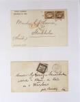 1849-1900, Collection de 61 lettres classiques et Sage,