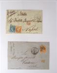 1849-1900, Collection de 61 lettres classiques et Sage,