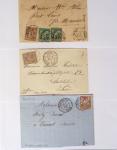 1849-1900, Collection de 61 lettres classiques et Sage,
