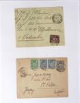 1849-1900, Collection de 61 lettres classiques et Sage,