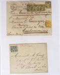1849-1900, Collection de 61 lettres classiques et Sage,