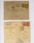 1849-1900, Collection de 61 lettres classiques et Sage,