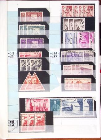 1885-2005 Collection de Monaco en un album MOC ainsi