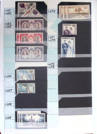 1885-2005 Collection de Monaco en un album MOC ainsi