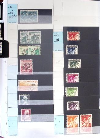 1885-2005 Collection de Monaco en un album MOC ainsi