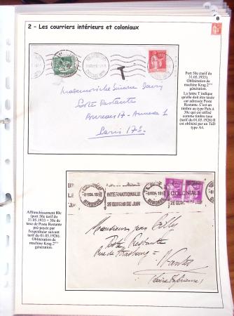 1932-1941, Superbe collection d'exposition sur les timbres