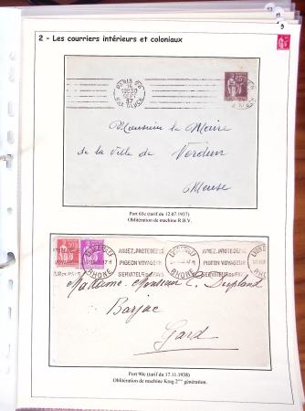 1932-1941, Superbe collection d'exposition sur les timbres