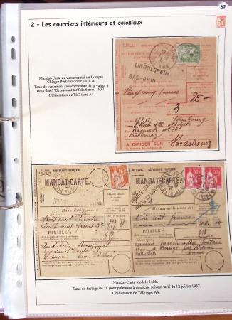 1932-1941, Superbe collection d'exposition sur les timbres