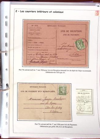 1932-1941, Superbe collection d'exposition sur les timbres