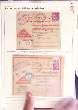 1932-1941, Superbe collection d'exposition sur les timbres