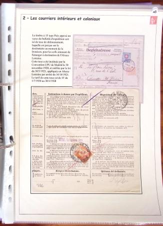 1932-1941, Superbe collection d'exposition sur les timbres