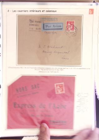 1932-1941, Superbe collection d'exposition sur les timbres