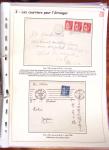 1932-1941, Superbe collection d'exposition sur les timbres