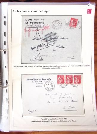 1932-1941, Superbe collection d'exposition sur les timbres