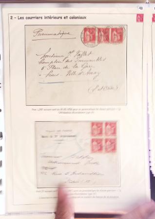 1932-1941, Superbe collection d'exposition sur les timbres