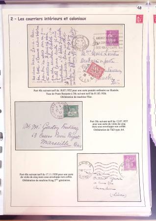 1932-1941, Superbe collection d'exposition sur les timbres