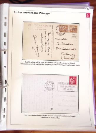 1932-1941, Superbe collection d'exposition sur les timbres