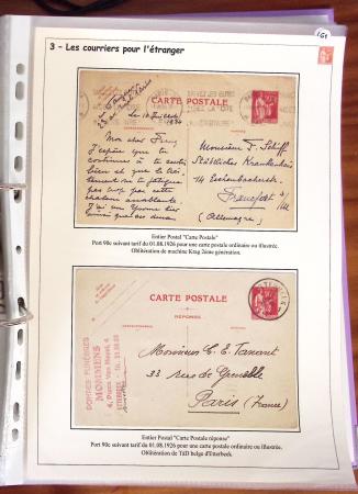 1932-1941, Superbe collection d'exposition sur les timbres